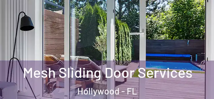 Mesh Sliding Door Services Hollywood - FL